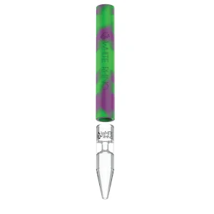 White Rhino Chillum To Dab Straw | 5" | Color Option - Image 5