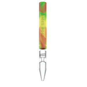 White Rhino Chillum To Dab Straw | 5" | Color Option - Image 6
